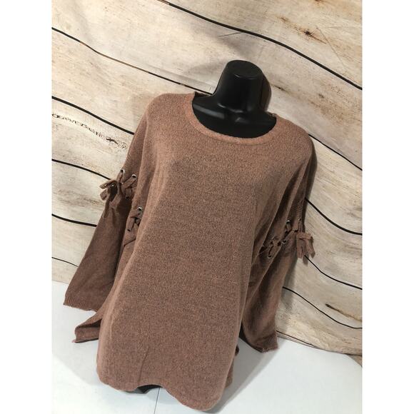 Alison Andrews Womens Sweater Size XL Pink New Long Sleeve Pullover - Picture 12 of 12